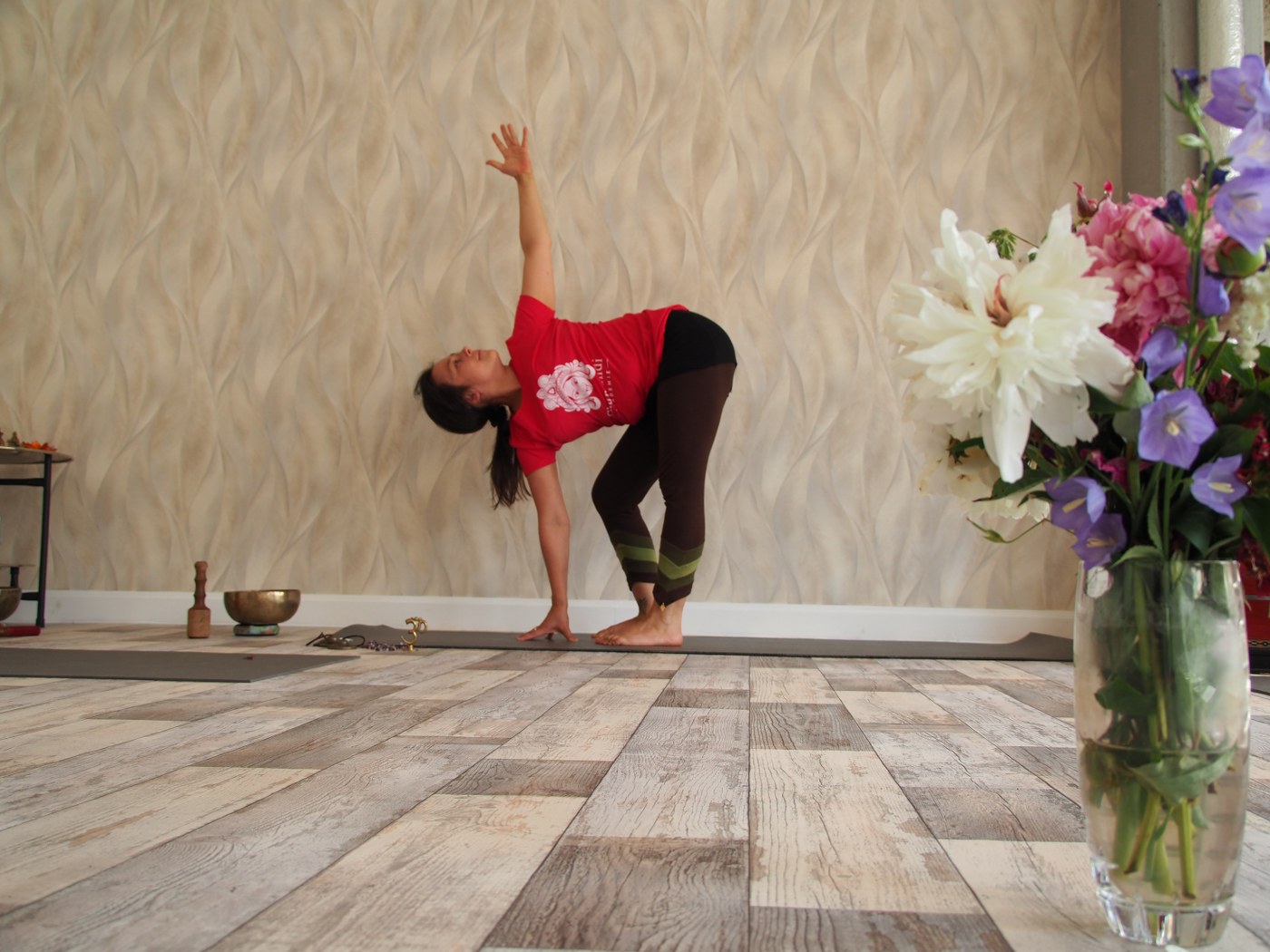 Manja Asana Drehung