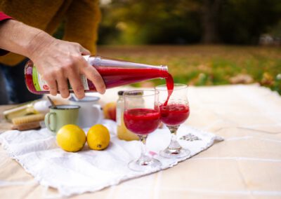 Picknick zum Fastenfrühstück